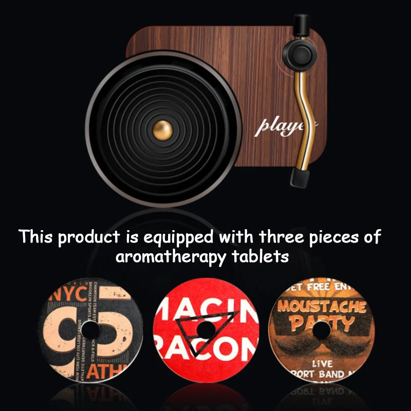 

Освежитель воздуха, парфюм, автомобильный освежитель воздуха, записывающий проигрыватель, автомобильный Ароматерапия