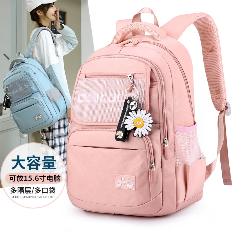 2023 Children School Bags For Girls Orthopedic Backpack Kids Backpack book bag schoolbag Primary School backpack Kids mochila