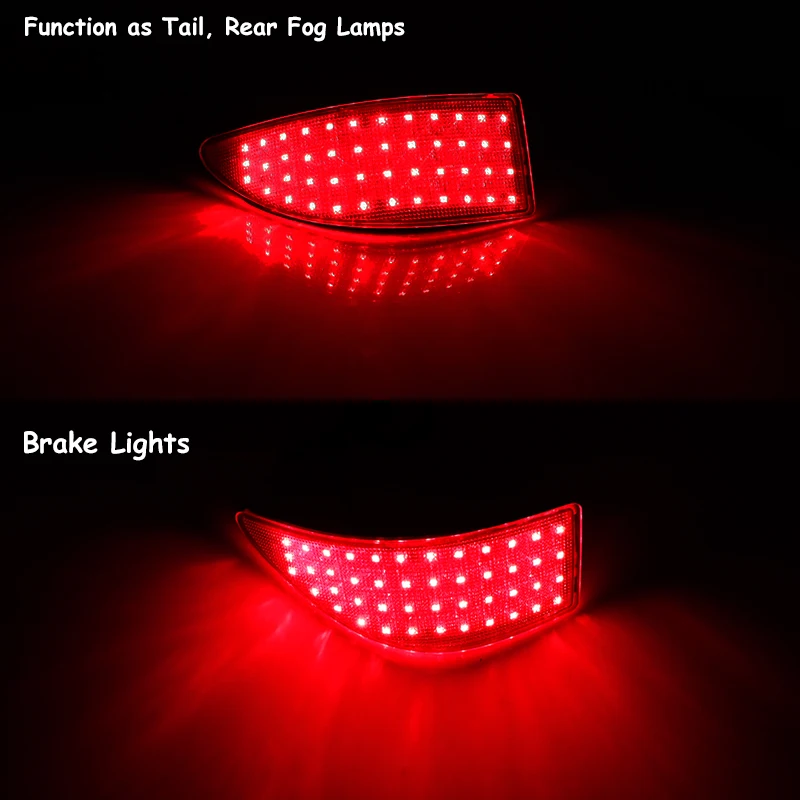 IJDM Автомобильный светодиодный задний бампер отражатель светильник s для Lexus IS250