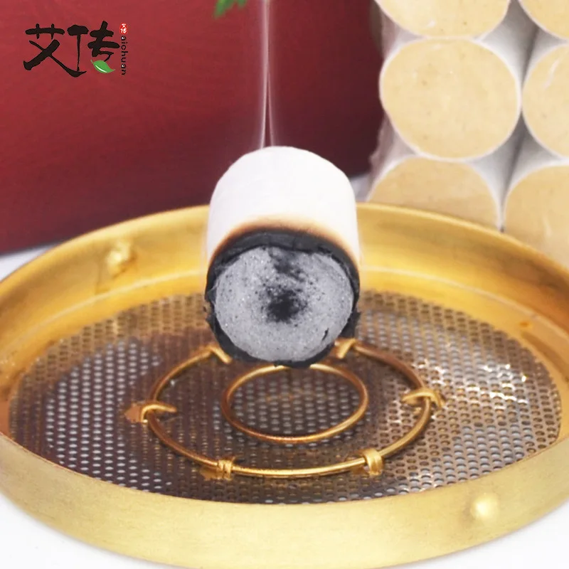 Chen ai tiao Gold Moxa Cone Portable Moxibustion Device 54 Grain |