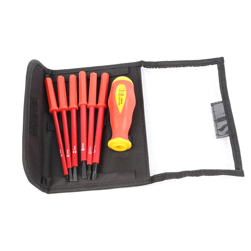 7pcsset Phillips Magnetic Screwdriver Set Precision Bit Home Appliances Repair Hand Tools 3mm/4mm/5mm/6mm | Инструменты
