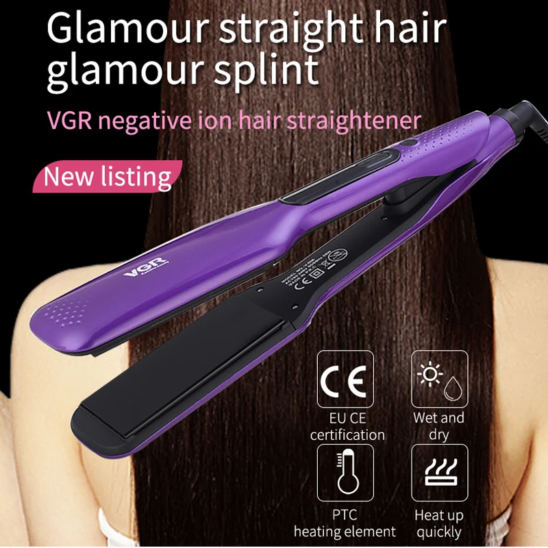 Выпрямитель для волос VGR 5 режимов регулировка температуры керамический