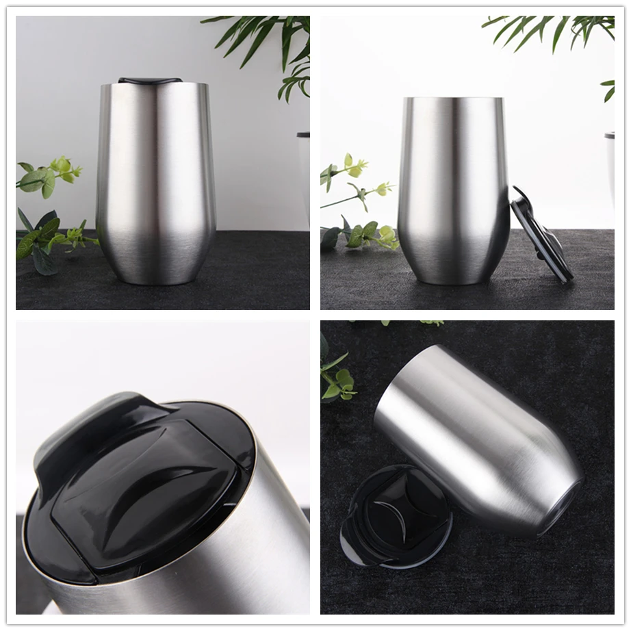 16oz вина круглая кружка для кофе стакана воды пивной бокал яйцевидной формы