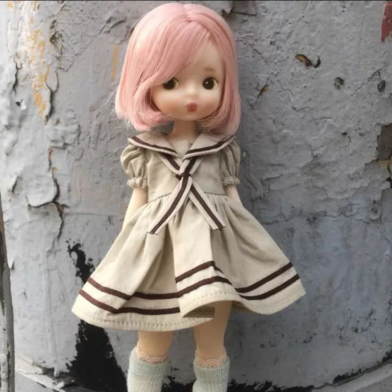 1/6 платье униформа для куклы Blyth наряд матросской (подходит BJD Azone Pullip Lati OB ICY)|Куклы|