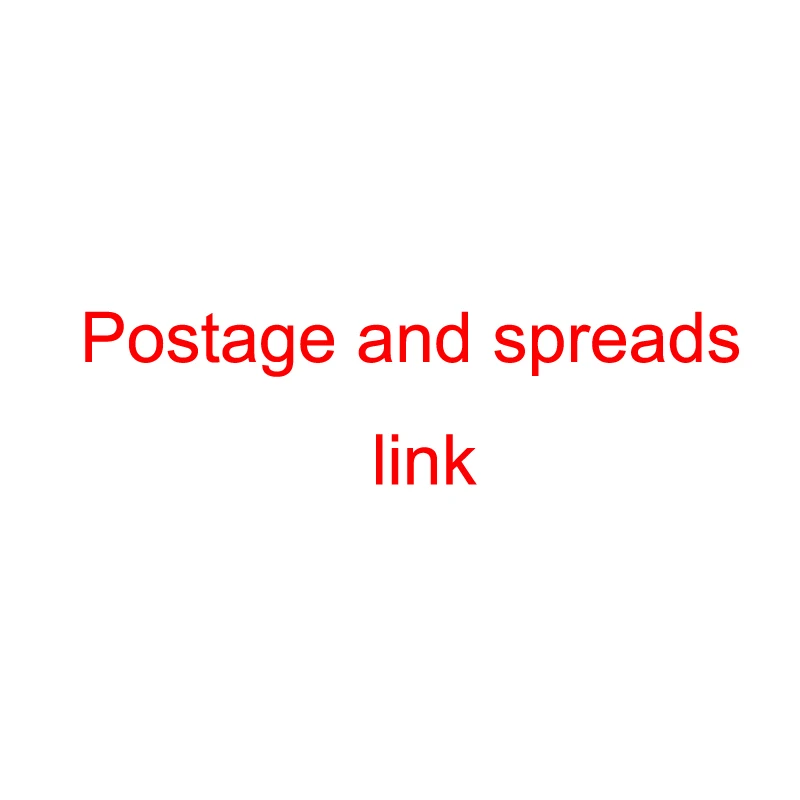 

Postage and spreads