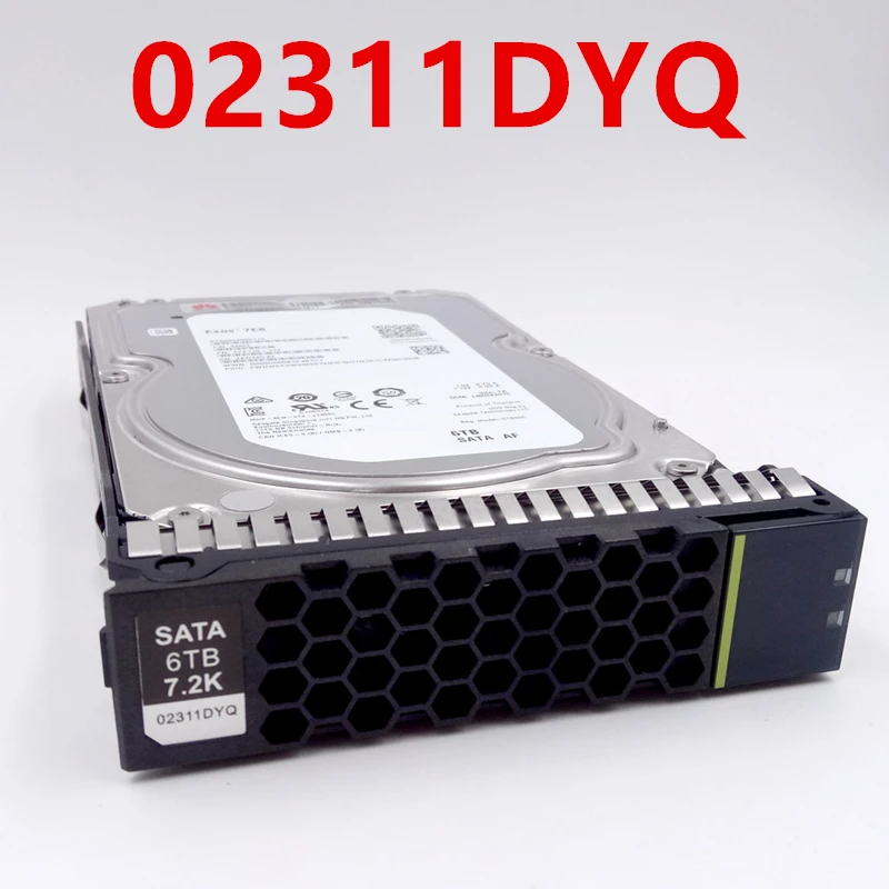

New HDD For huawei RH2288 RH5485 V2 V3 V5 6TB 3.5" SATA 128MB 7200RPM For Internal HDD For Server HDD For 02311DYQ N6000ST7W3