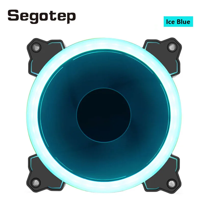 Вентилятор Segotep RGB 120 мм 5 В 3 контакта для настольного компьютера чехол кулер