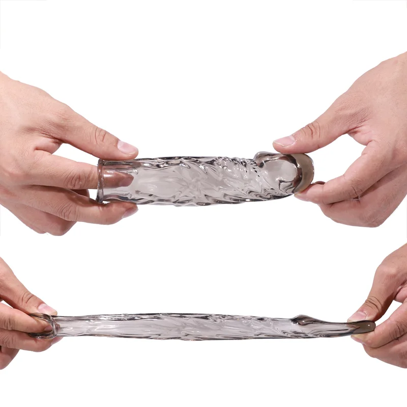 Удлинитель для пениса Мужской многоразовый Стимулятор точки G задержки