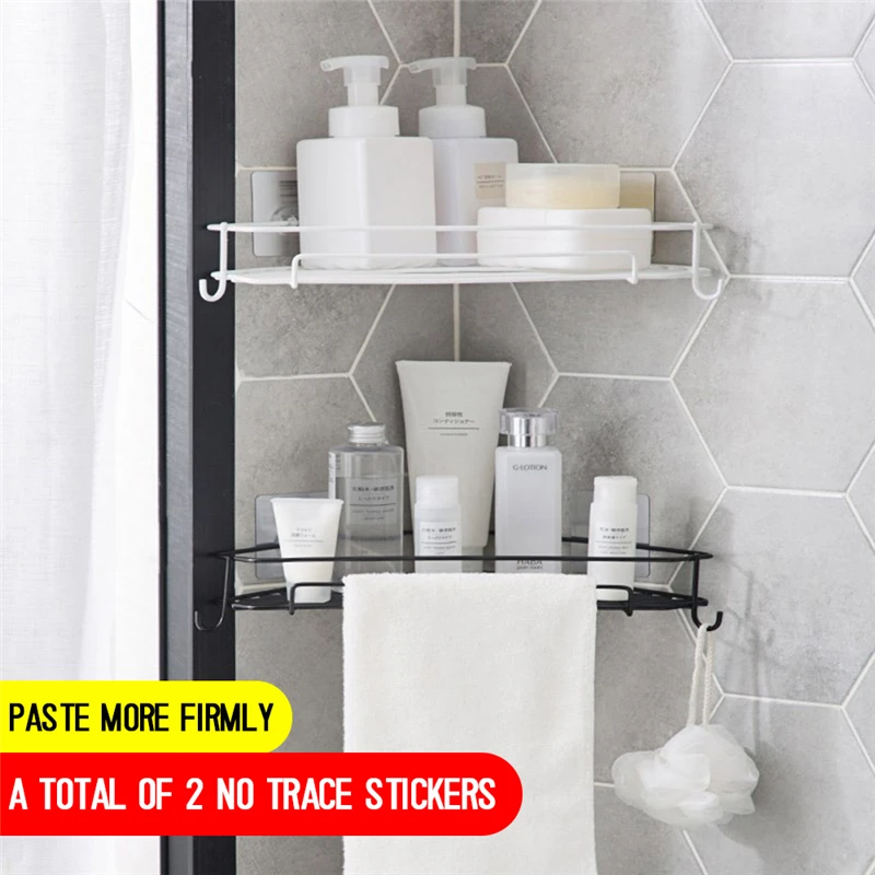 Мощная полка для ванной полка Штатив для ванной угловой Настенный Шкафчик кухонная полка для ванной Аксессуары