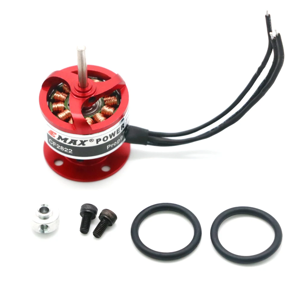 Мотор с внешним ротором EMAX CF2822 1200KV + ESC 30A для радиоуправляемого самолета | Игрушки