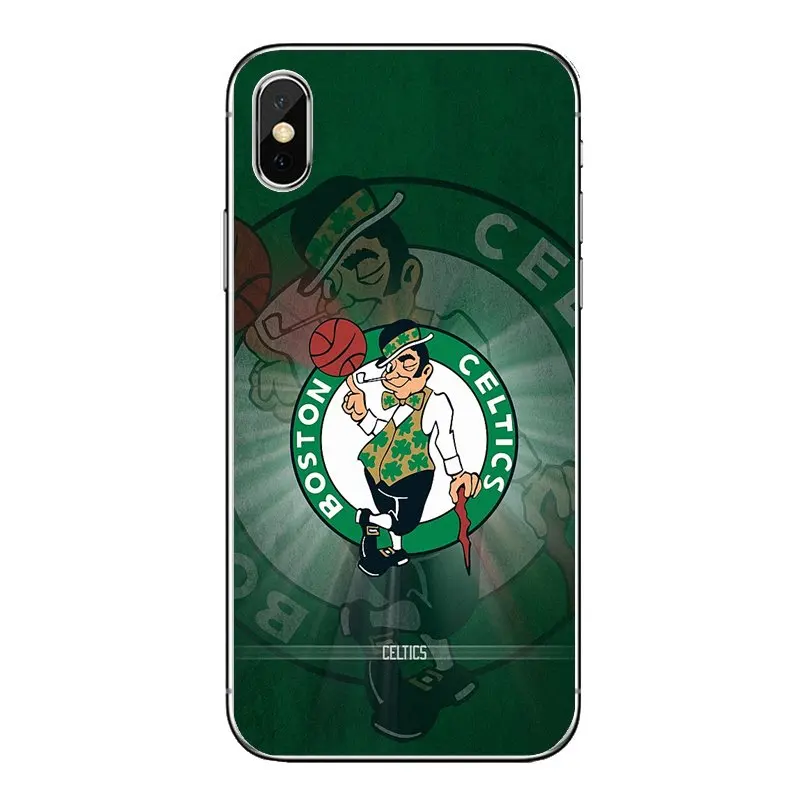 Прозрачные мягкие чехлы Boston Celtics для iPod Touch iPhone 4 4S 5 5S 5C SE 6 6S 7 8 X XR XS Plus MAX |