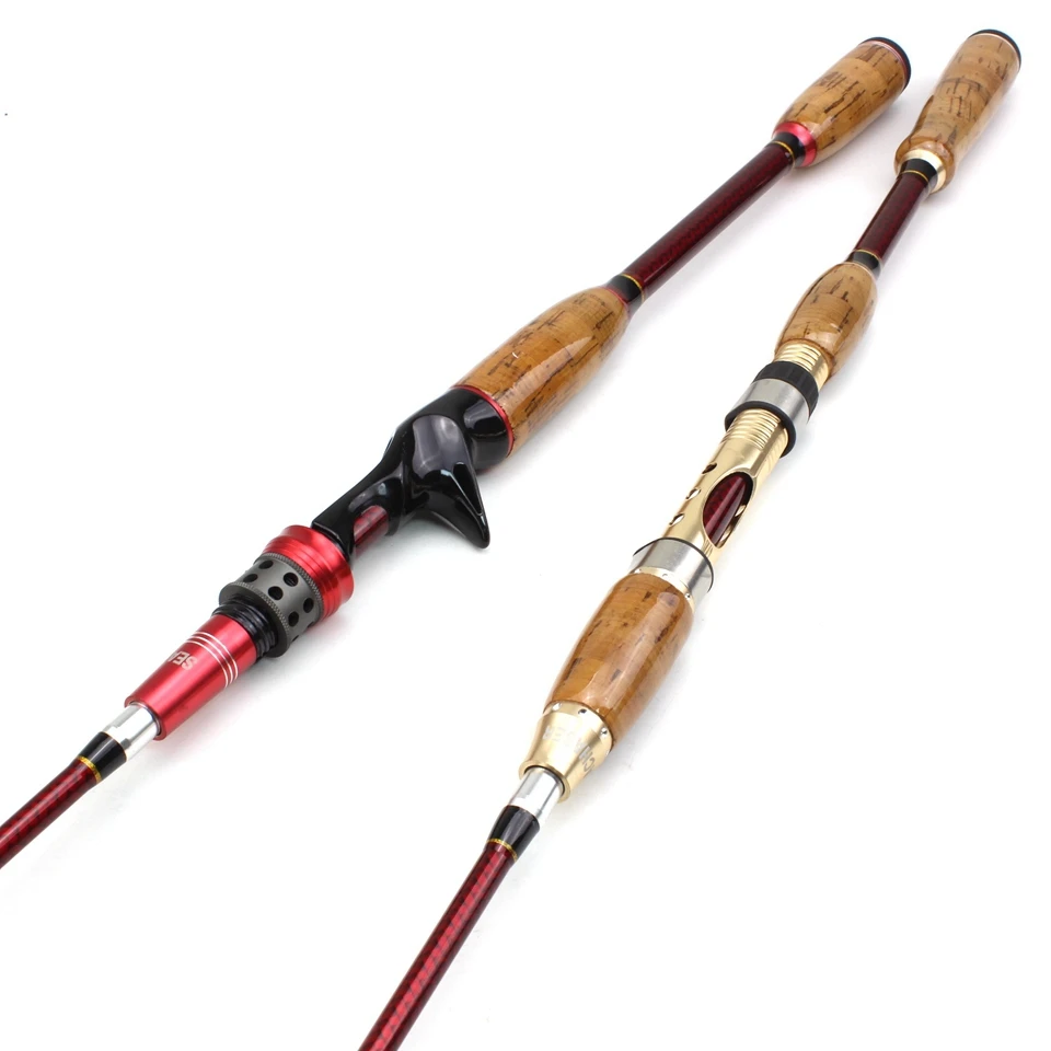 Высококачественная Регулируемая удочка для приманки 1 8 м 2 спиннинговое удилище