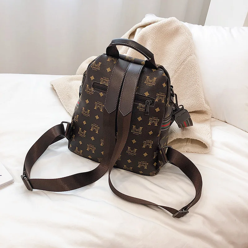 2019 модный брендовый рюкзак сумка через плечо из искусственной кожи для девочек