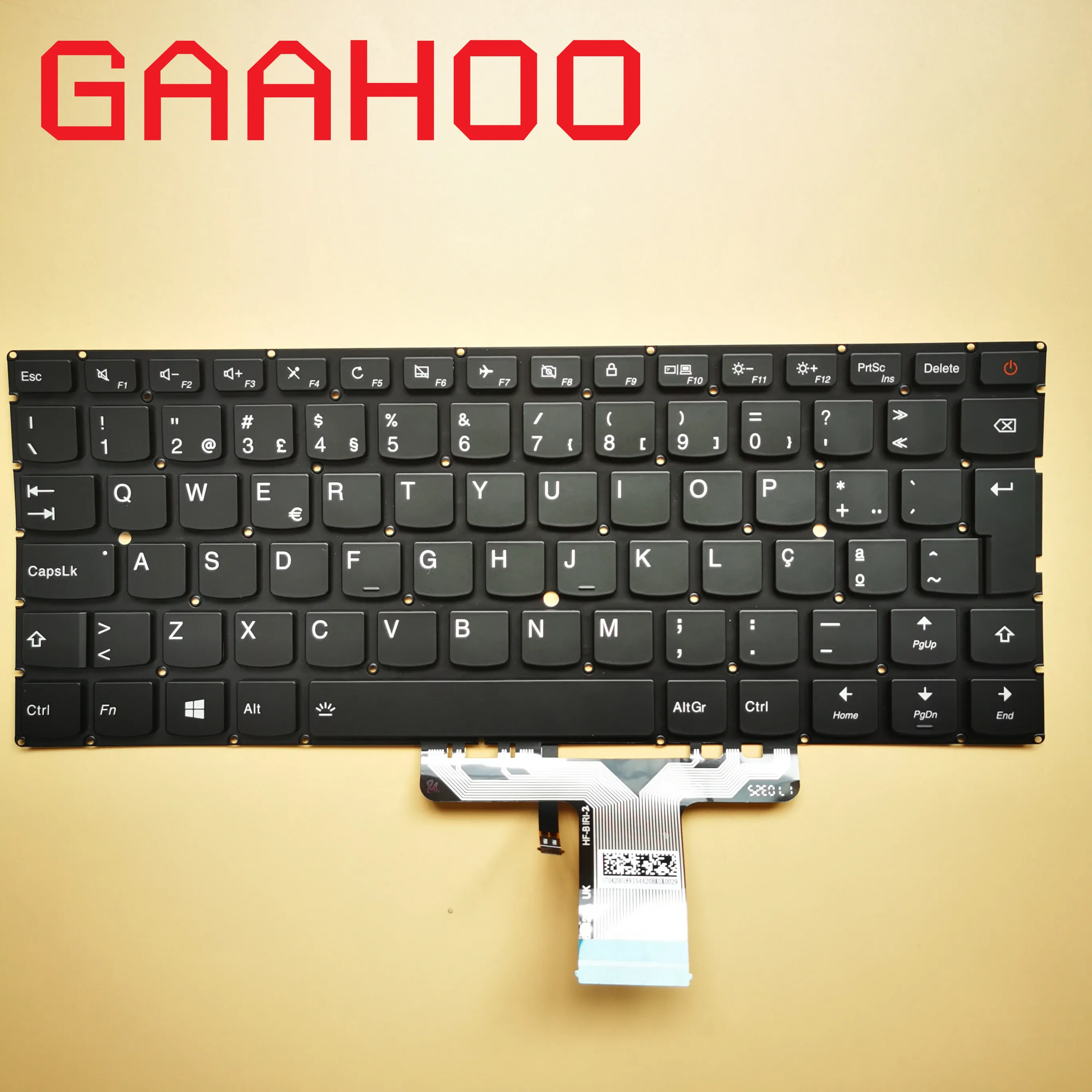 Po португальский клавиатура с подсветкой для ноутбука lenovo IdeaPad 710s-13 710S-13IKB 710S-13ISK Air