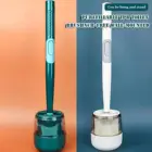 Щетка для унитаза, настенный гидравлический очиститель с длинной ручкой, без мертвых концов, для ванной комнаты, офиса, дома