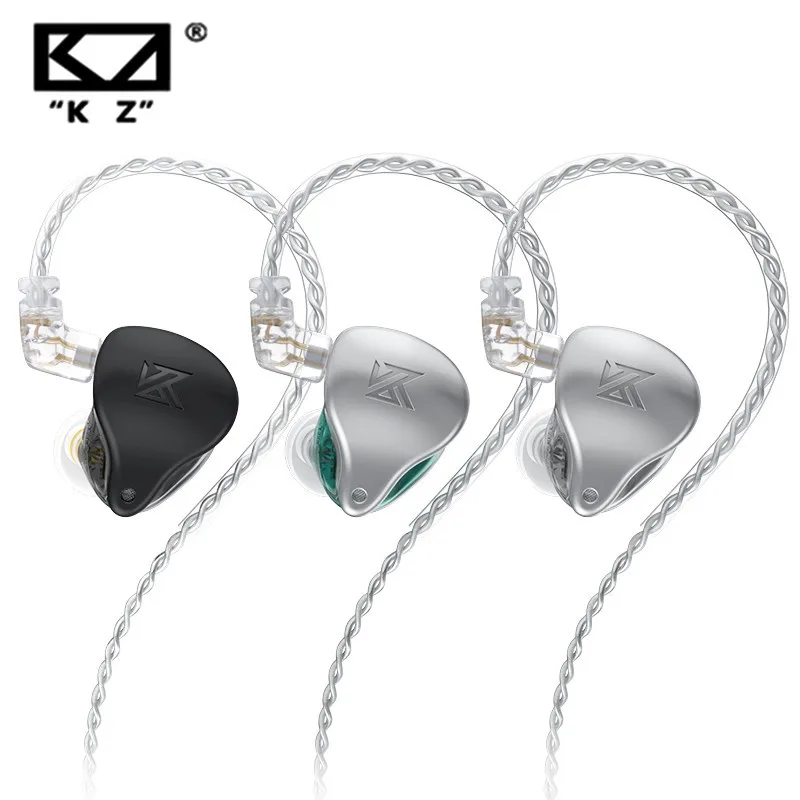 KZ AST 24 BA наушники HIFI Сбалансированные арматурные DJ монитор IEM шумоподавление