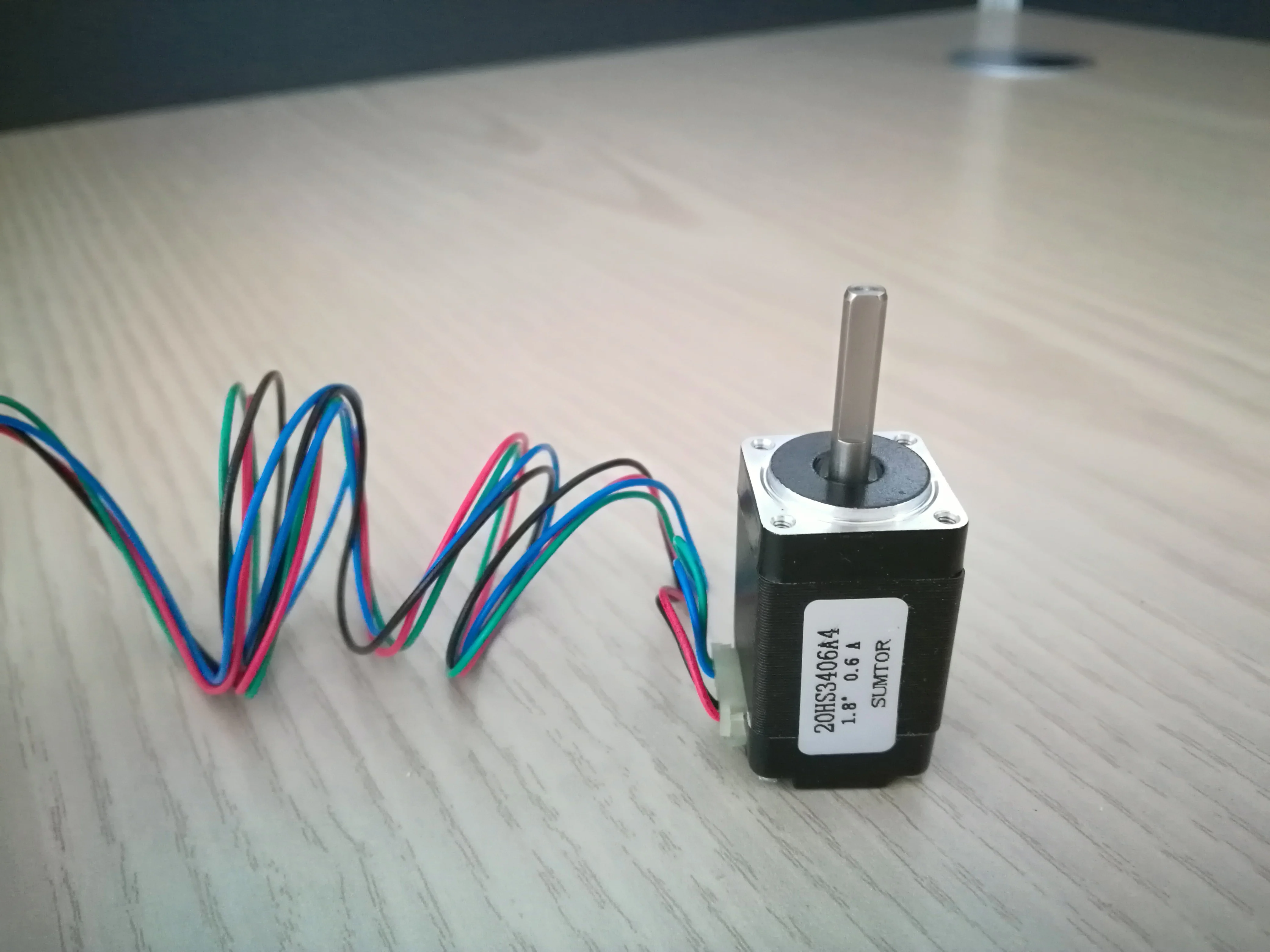

4-lead 1.8 degree NEMA 8 Stepper Motor with 1.8N.cm 2.5 oz-in Length 34mm CE ROHS CNC Kits