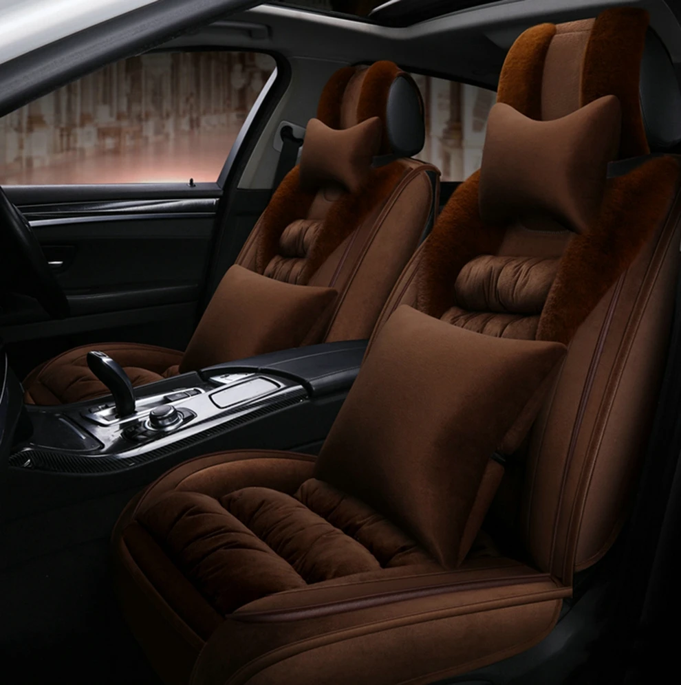 Warm Car Seat Cover for KIA Picanto Ceed sportage Soul RIO Cerato rio 3 Carnival Maxima Optima SHUMA K2 K3 K4 K5 Car accessories