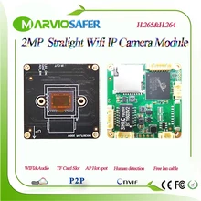 H.265 Starlight 2MP 1080P Full HD Wifi CCTV сетевая IP камера модуль Плата