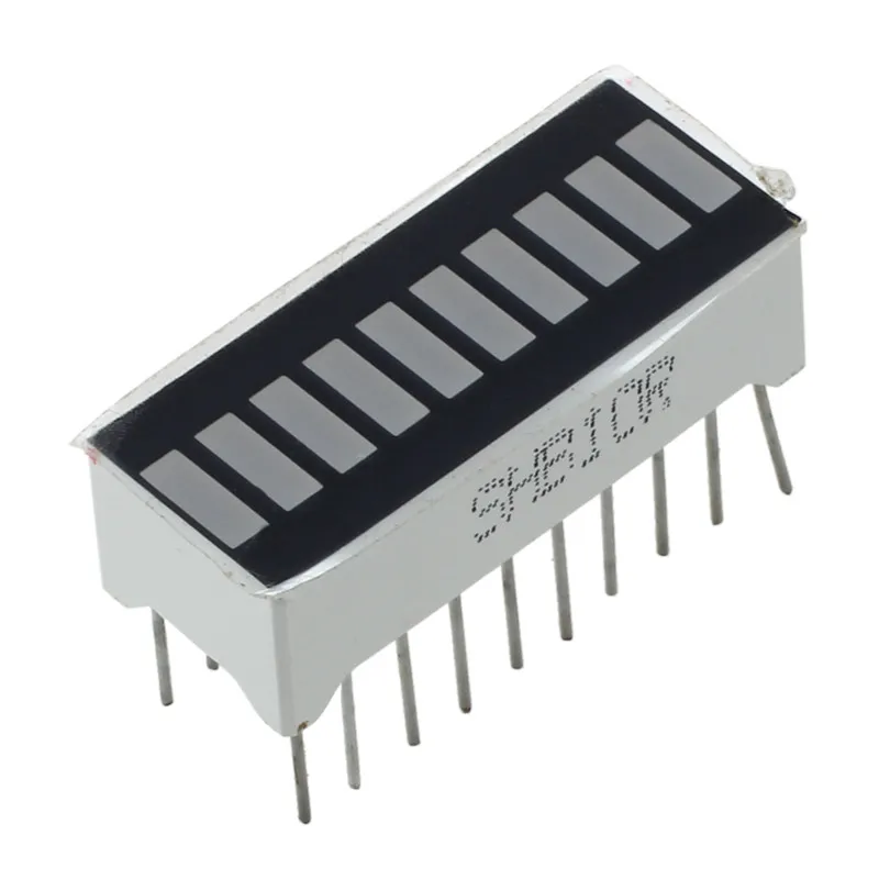 

10 Segment Red LED Bar-Graph Display