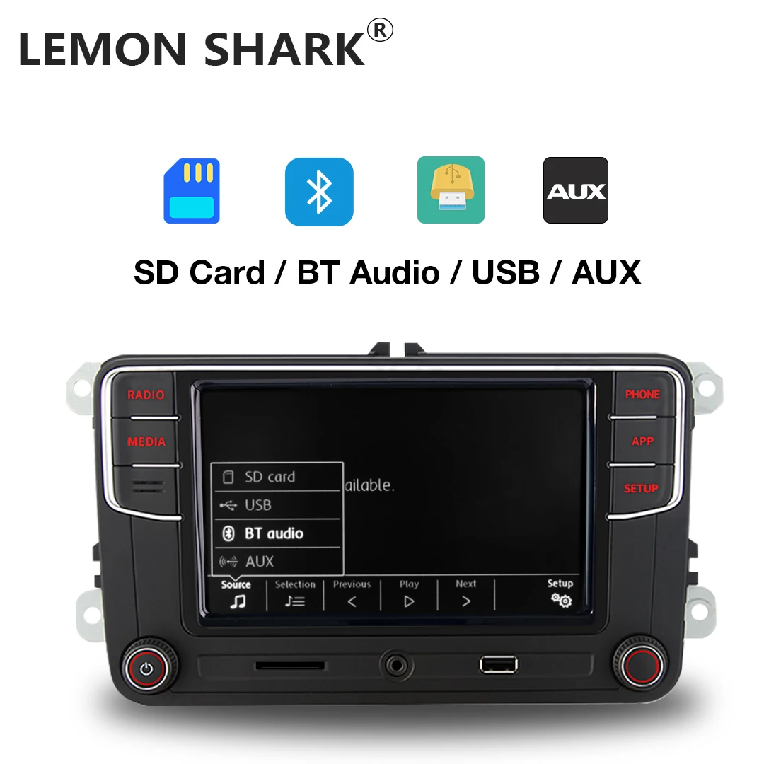 Noname RCD330 187B Android авто радио Carplay MirrorLink RCD340G для VW Golf 5 6 Jetta MK5 MK6 CC Tiguan Passat Polo |