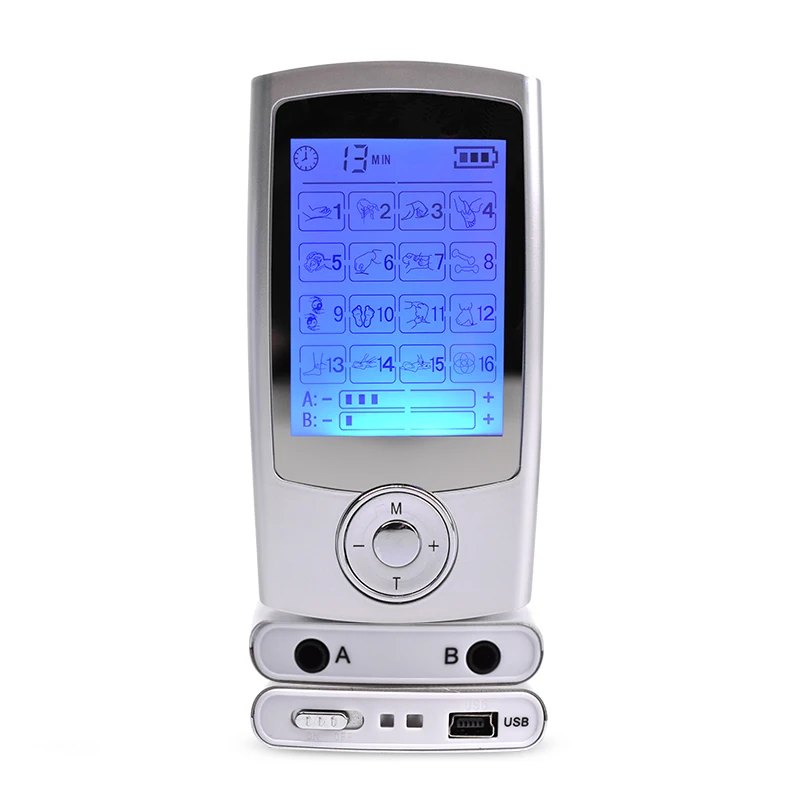 16 моделей Электрический Herald Tens корпус иглоукалывания массаж Цифровая терапия