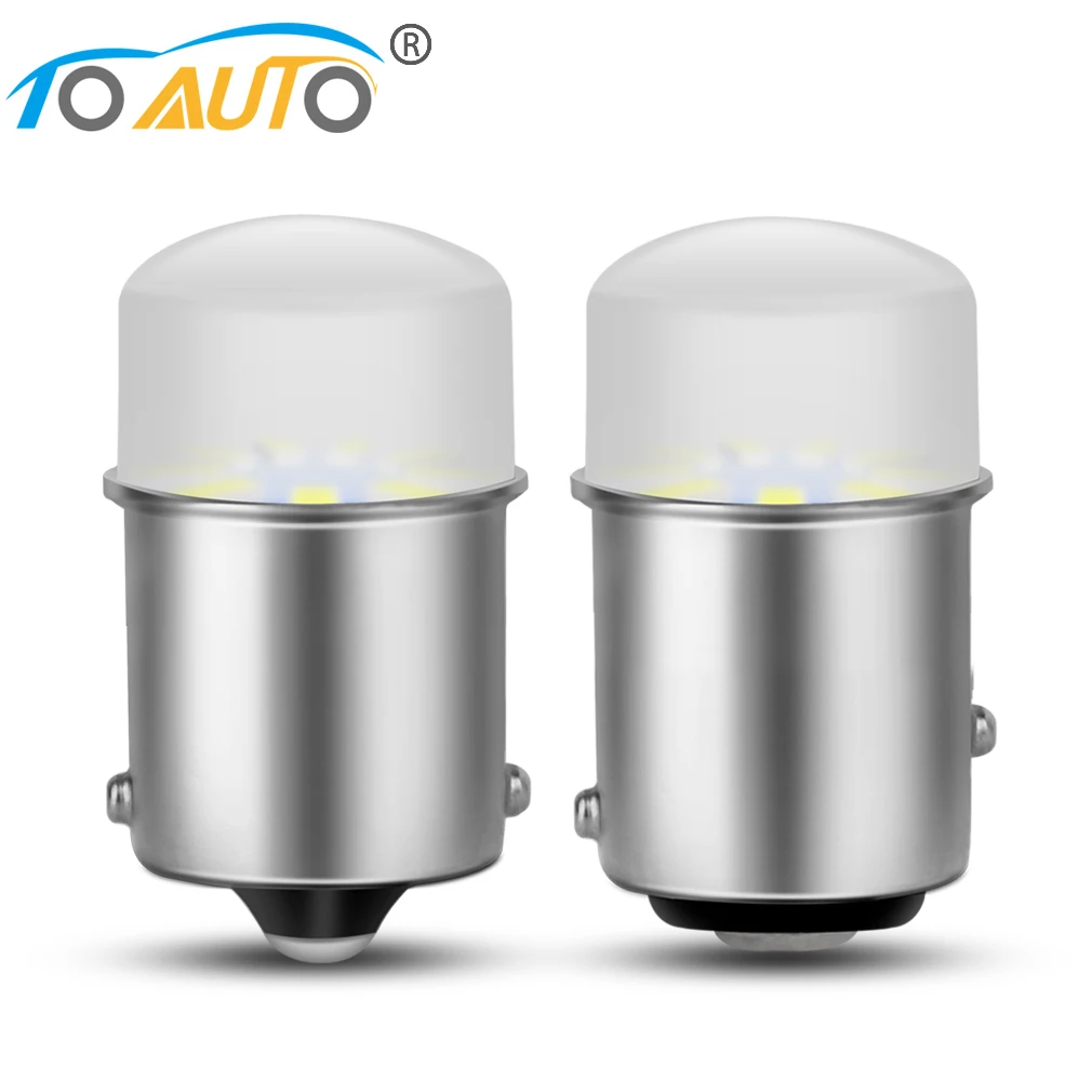 

2pcs 1156 1157 Led Bulb BA15S BAY15D P21W P21/5W LED R5W R10W Car Turn Signal Lights Brake DRL Auto Lamp 12V White Red Yellow