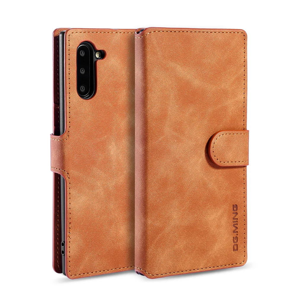 Note10 стежок чехол для samsung Galaxy Note 10 чехол и Note 10 Plus Pro Бумажник Книга Винтаж Роскошный Полный N970 N975 защитный чехол