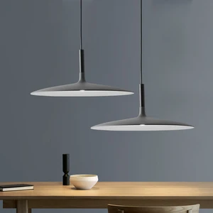 Железный светодиодный подвесной светильник в скандинавском стиле, промышленный подвесной светильник Минималистичная лампа в стиле лофт для столовой, кухни, комнатное освещение