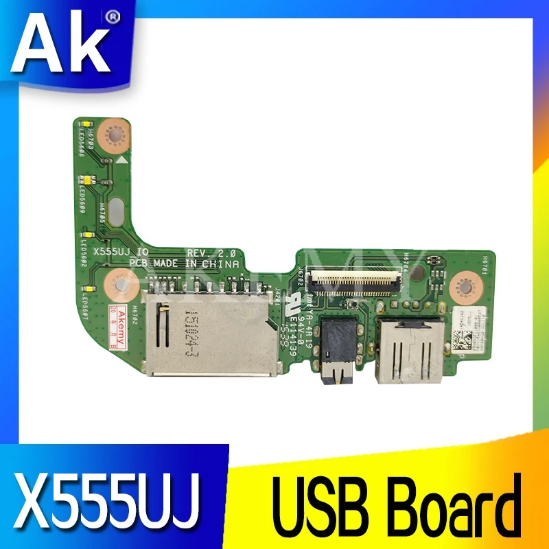 Плата для жесткого диска IO USB плата For Asus X555U X555UJ X555UV X555UQ X555UF K555U A555U