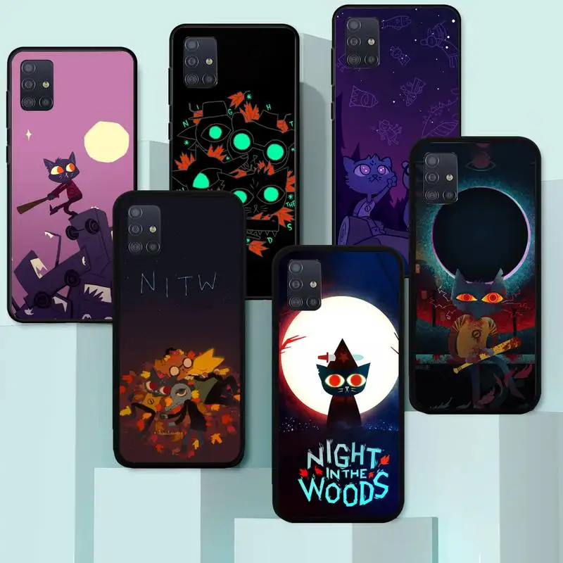 

Night In The Woods anim Phone Case for Samsung A20 A10 A50 A51 A52 A70 A750 A720 A530 2018 lite cover Funda