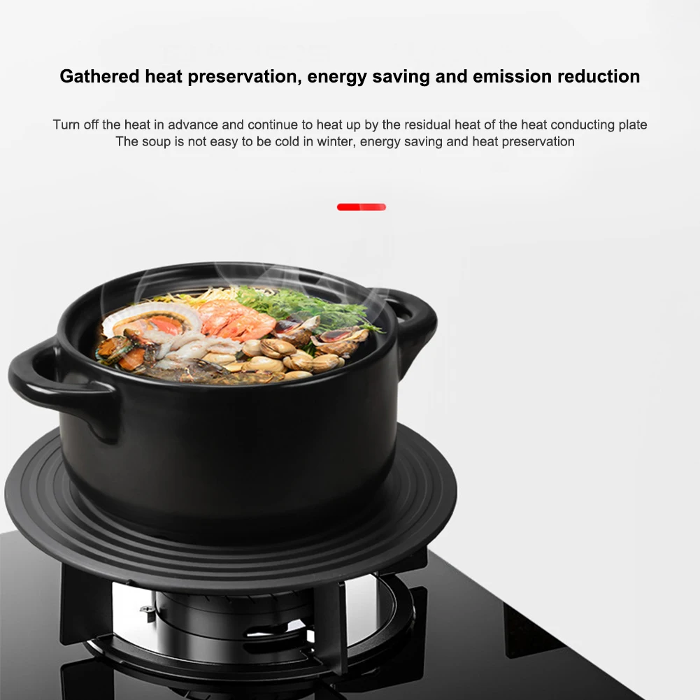 

NEW Kitchen Heat Diffuser Gas Stove Aluminum Thawing Plate Round Fast Defrosting Tray Quick Thawing Frozen Meat Dropship