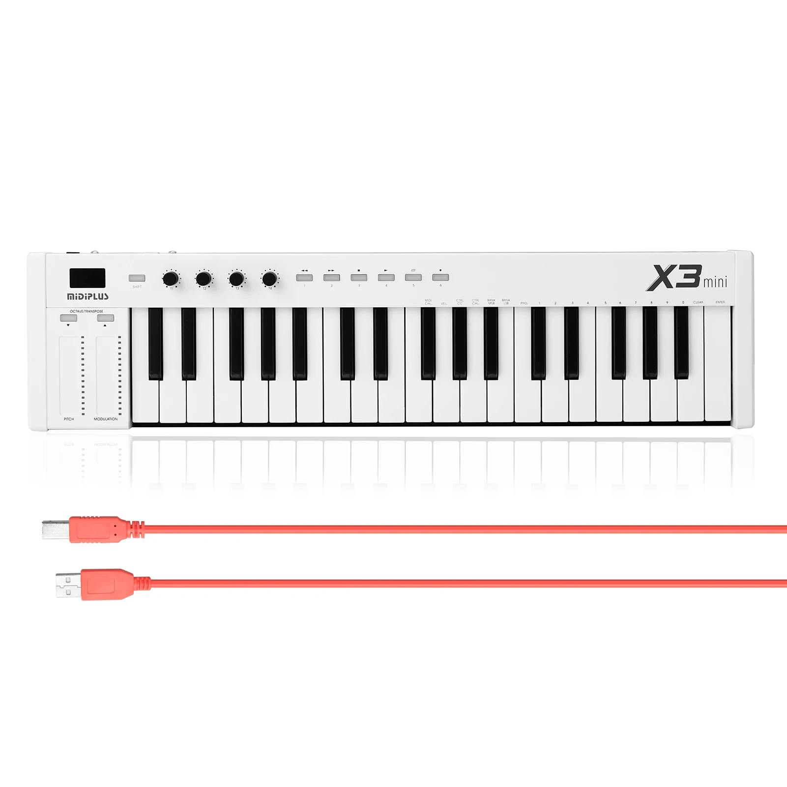 Многофункциональная MIDI-клавиатура с 37 клавишами портативное электронное