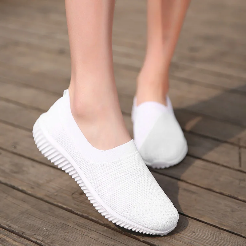 Tenis Mujer 2021 Tennis Shoes for Woman New Breathable Mesh Sneakers Female Platform Chaussure Femme Deportivas Jogging Trainers