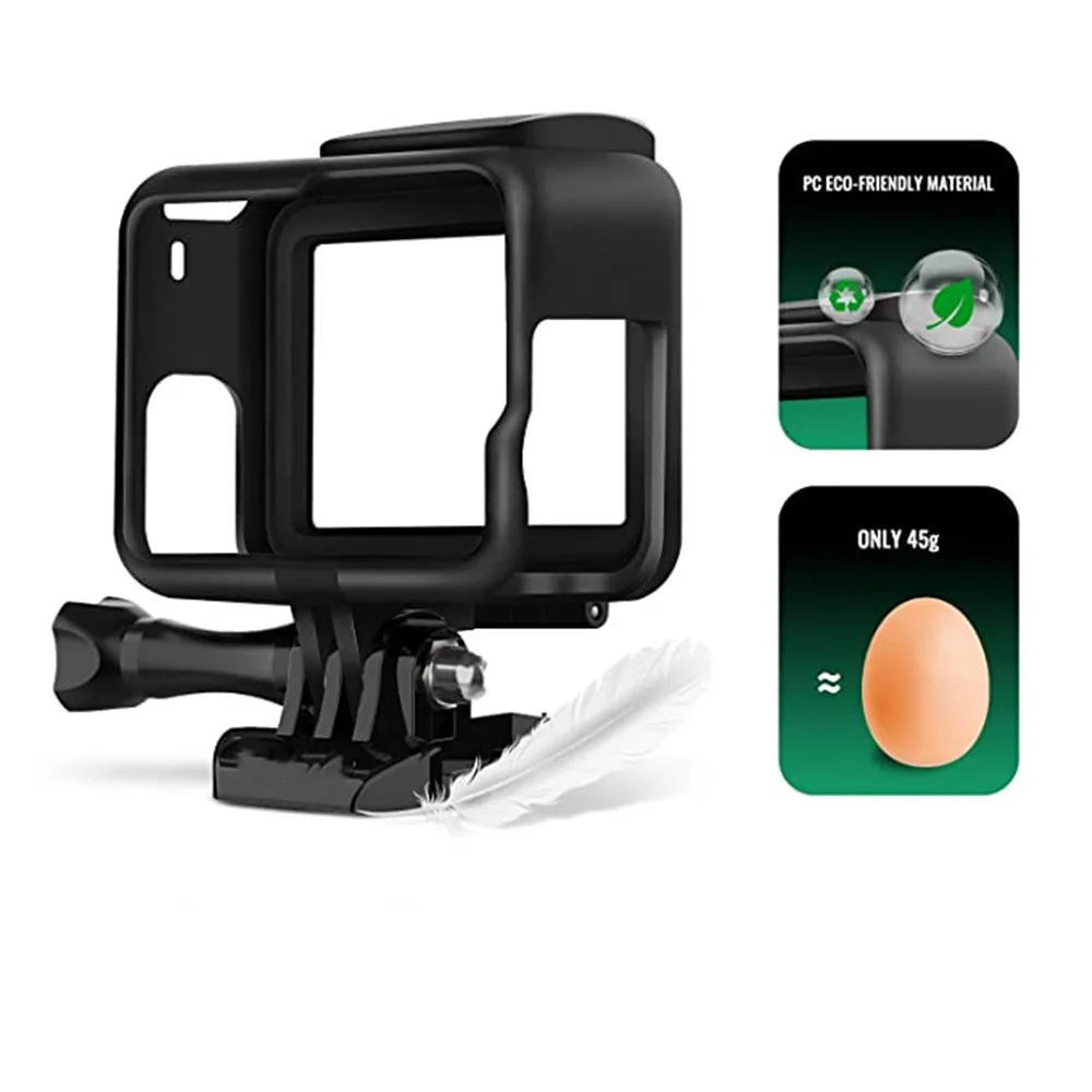 

Аксессуары для GoPro Hero 7 6 5 защитная рамка чехол для видеокамеры чехол для GoPro Hero5 6 7 черная Экшн-камера