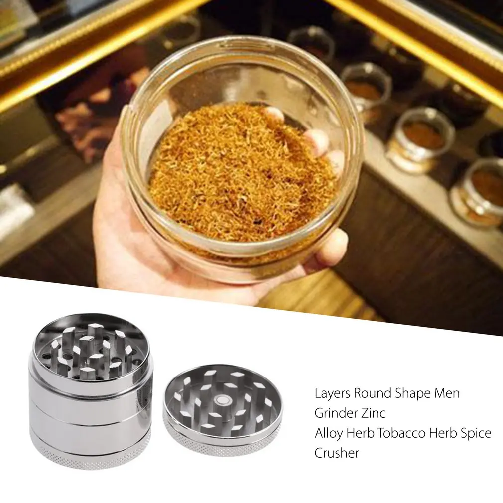 4 слоя маленькие круглые Форма Для мужчин шлифовальная машина Портативный