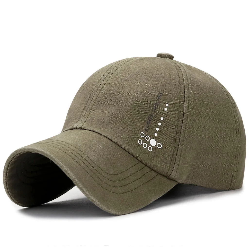 GN Идеальная модная спортивная бейсболка для мужчин Snapback Hat хип-хоп Регулируемая Черная кепка наружная альпинистская бейсболка S7 - Цвет: GN