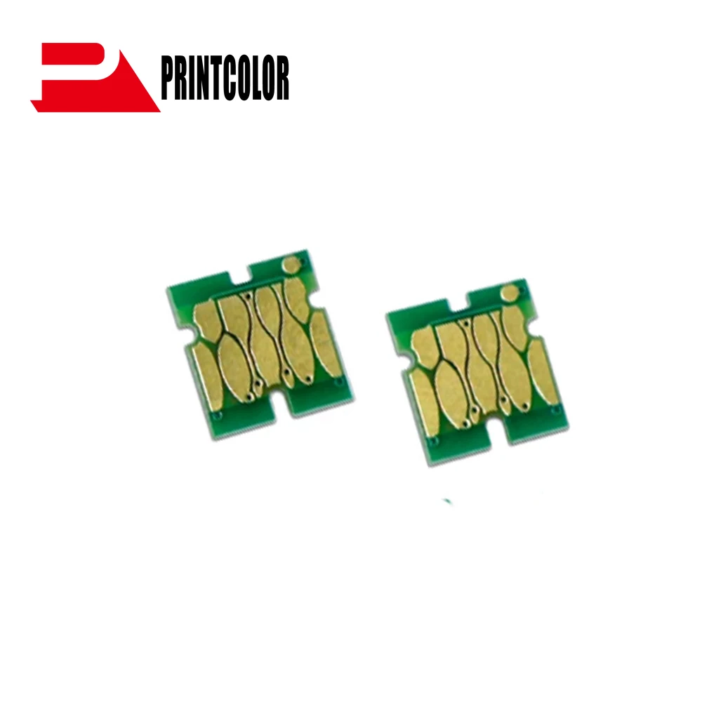 

2 шт., чипы для резервуара для Epson T3000, T5200, T7200, T3270, T5270, T7270, F6000, F6070, F6000, B6070, B7000