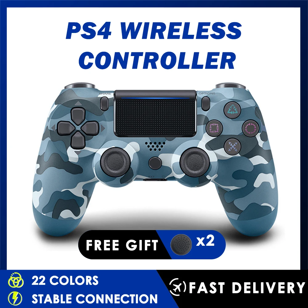 Для контроллера Sony PS4 Bluetooth совместимый Вибрационный геймпад для Playstation 4