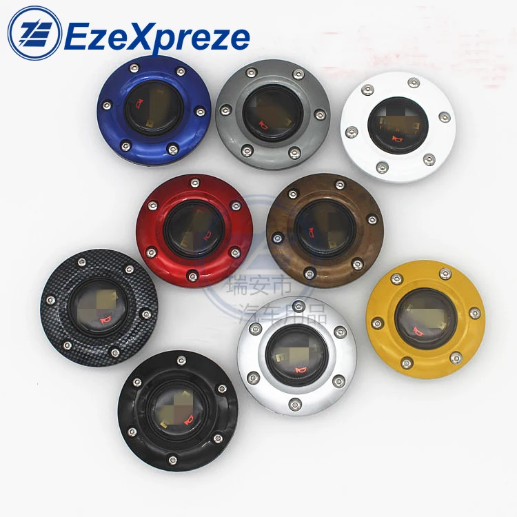 9 цветов Универсальный Автомобильный Стайлинг спортивный гоночный руль звуковой