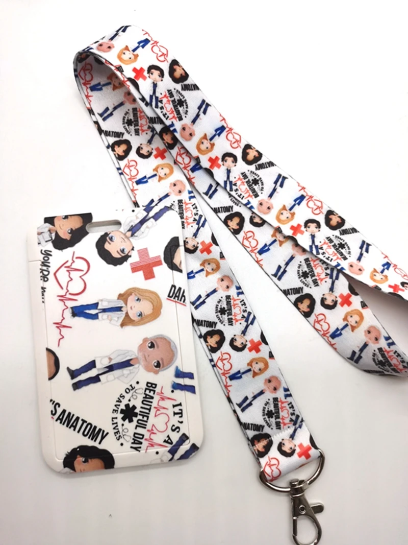 1 шт. с принтом медсестры шнурки карты талреп ключ шнур значок косплея ID