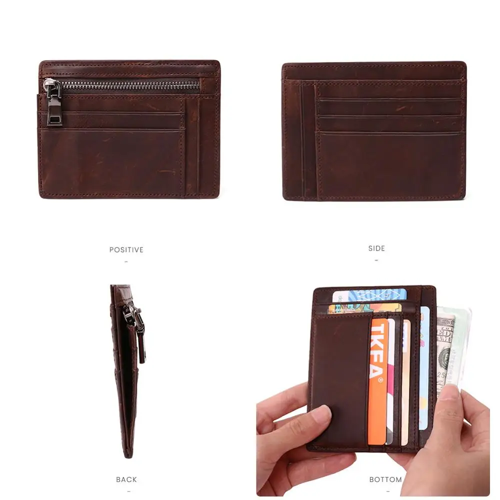 Joyir из натуральной кожи держатель для карт бумажник RFID Кредитная карта ID с