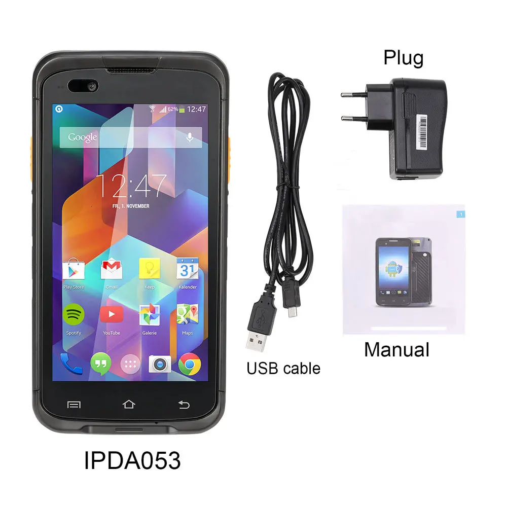 IssyzonePOS PDA Android 7,1 прочный сборщик данных pos-терминал Ручной PDA Zebra сканер штрих-кода 2D NFC 4G WiFi считыватель штрих-кода