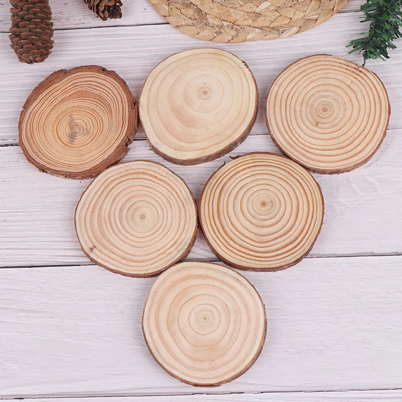 6 шт./лот винтажный деревенский стиль сосновые деревянные чипы срезанные кусочки