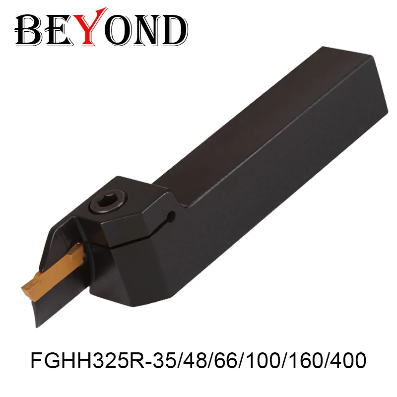 BEYOND FGHH325R-35/48/66/100/160/400 двойной торцевая фреза круглая FGHH 325R прорезание наружных канавок гранильный станок резак держатель инструментов