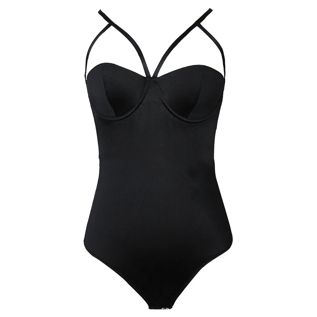 

High Quality Sexy Slimming Body Shaper Bodysuits Women Seamless Shapewear Underwear Push Up Bodysuit Strap Brassiere Black Nude