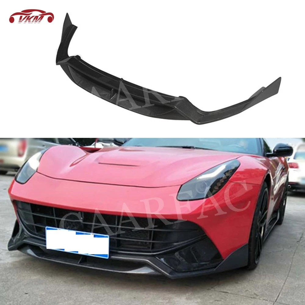 D образные передние бамперы из углеродного волокна для Ferrari F12 Berlinetta 2013 2016 FRP