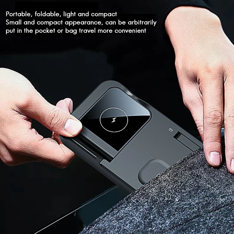 10W Qi Wireless Charger 4 In 1 Fast Charging Stand For Iphone 12 11 Pro XS Apple Watch 5 3 Pencil Charge | Электроника