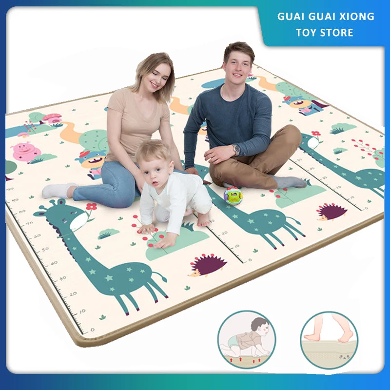

Обучающий коврик-пазл XPE для детей, складной детский игровой коврик, детский ковер, коврик для лазания, игры, игрушки