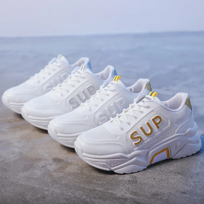 Женская модная обувь Простые удобные кроссовки для учащихся Повседневная